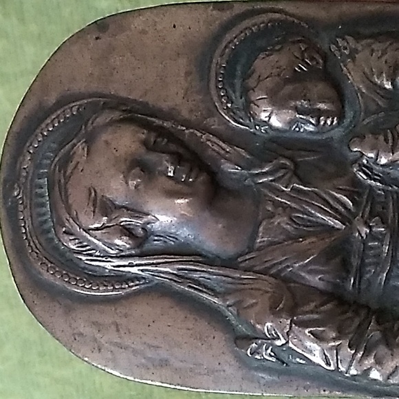 Vintage Madonna and Child Irish Plaque Wild Goose Studio - Picture 4 of 7